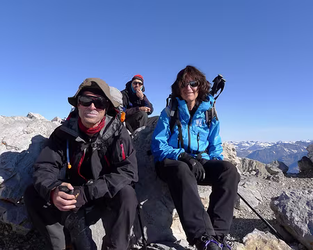 074 A la Brèche de Roland. Des visages radieux !