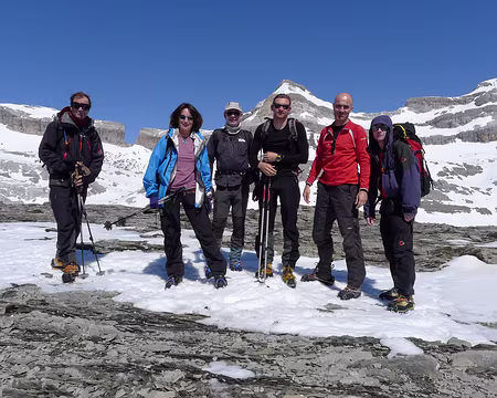 080 Le groupe en entier sur le Pico Descargador.