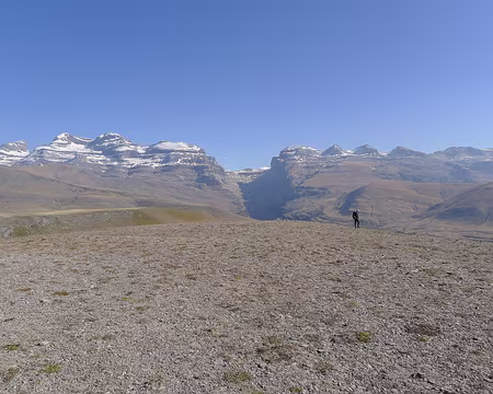 095 Sur les larges croupes de la Punta Estiba.