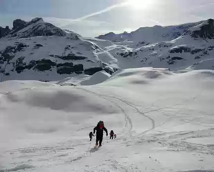 PXL018 ... en tournant le dos au Petit Mont Blanc, qui nous a bien nargué !