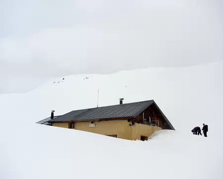 Picasa Sous la neige, notre refuge.