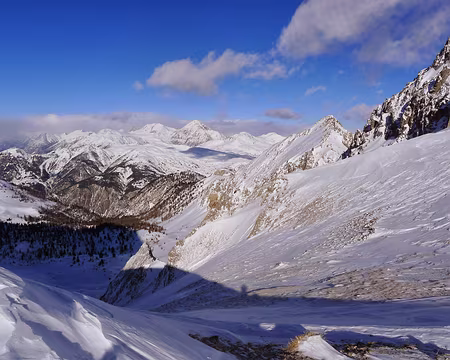 PXL007 Vue sur le flanc nord du col des Peygus.