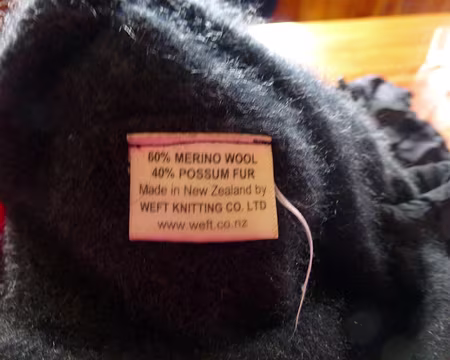 PXL037 ... le bonnet en oppossum !