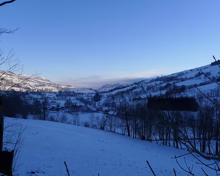 001 Quelque part dans le Cantal. Le jour se lève.