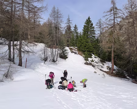 PXL006 Chaussage des raquettes.