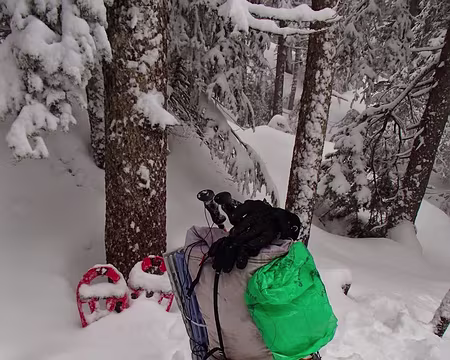 PXL026 Bien équipés, un sac de 50L est suffisant