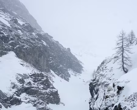 DSC06138 Sur notre gauche le goulet du torrent