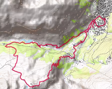 000 Jeudi : 12.85 km, +1047m, -1023m