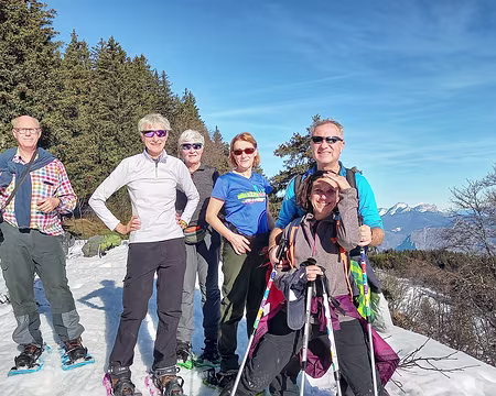 030 1er janvier sur la Crête de la Molière au Pas de Bellecombe 1636 m.