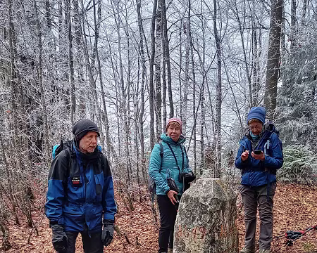 018 Borne frontière dans le Risoux.