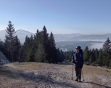 054 Derrière nous la Dôle et le Crêt de la Neige.
