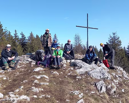 055 Au sommet du Noirmont 1567m