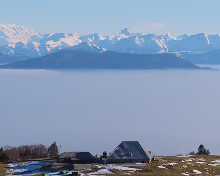 IMG_6293 Pas très loin, les Fruitières de Nyon, et au delà du Léman, les Alpes