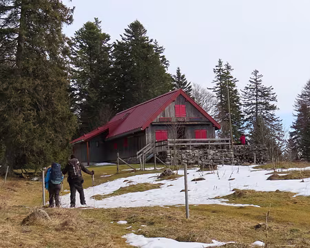 IMG_6427 Et on retourne à la cabane Rochefort après deux jours d'absence. La neige a fondu ici !