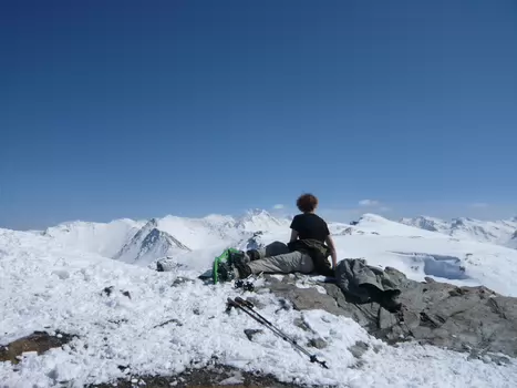2008-04 Queyras Patrice Morel, détail sortie