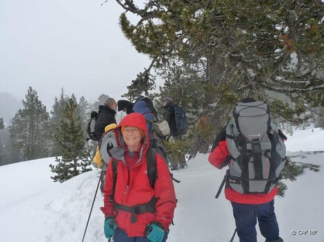 2010-02 Pyrenees Gérard Melber, détail sortie