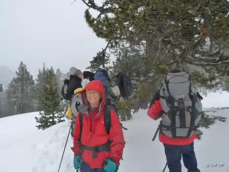 2010-02 Pyrenees Gérard Melber, détail sortie