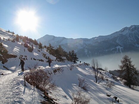 2012-02 Valgaudemar détail de la sortie