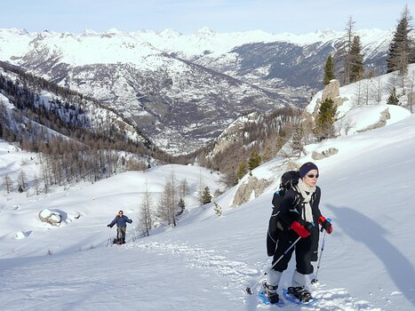 2013-01 Briancon Marie Hélène C, Myriam H, Virginie C, Xavier L, détail sortie