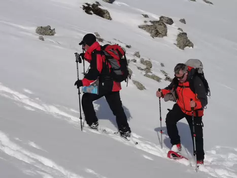 2016-03 Vallée de la Clarée détail de la sortie