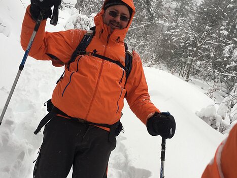 2019-02 Vercors Dominique C, détail sortie