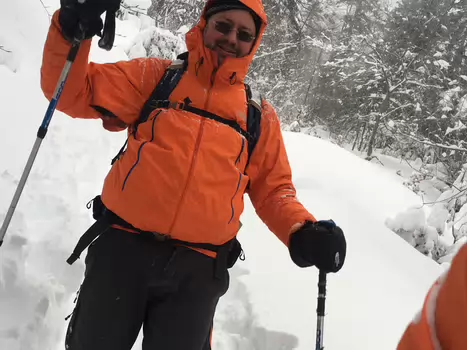 2019-02 Vercors Dominique C, détail sortie