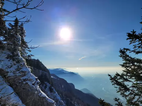 2023-02 Vercors Céline F, détail sortie