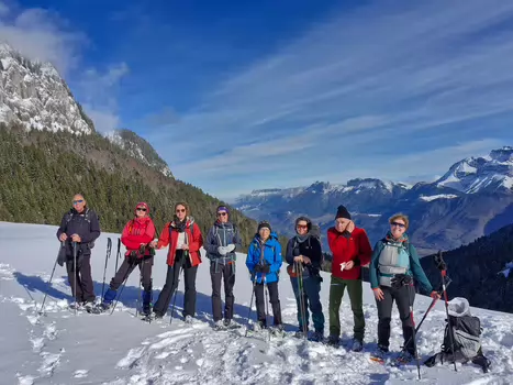 2026-01 Bauges Nathalie J, détail sortie