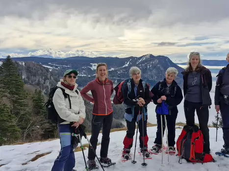 2026-02 Bauges Nathalie J, détail sortie