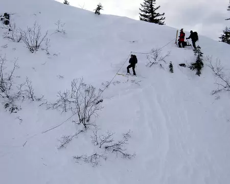 01 passage d'un mur de neige