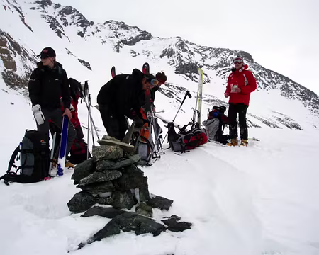 03 arrivee au col - 1er jour