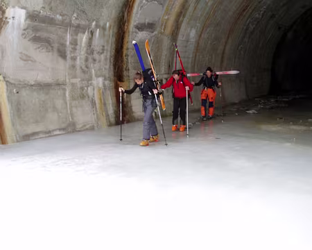 13 sortie glacee du tunnel - 3eme jour