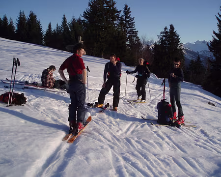 10 Dimanche: le groupe au plan de Lay (1651m)