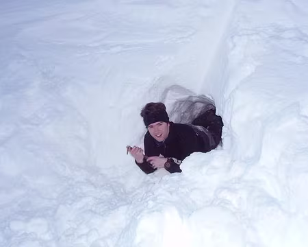 13 demonstation de la coupe et du trou a neige