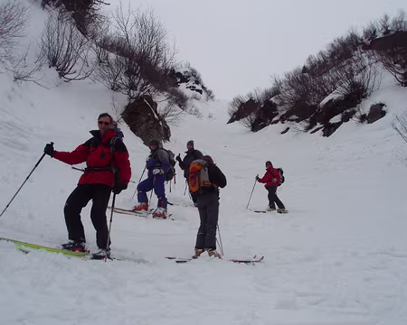 23 fin de la descente du couloir