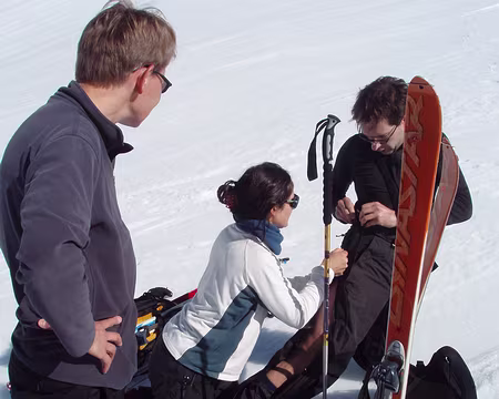 14 réparation de pantalon apres la chute, plus de peur que de mal