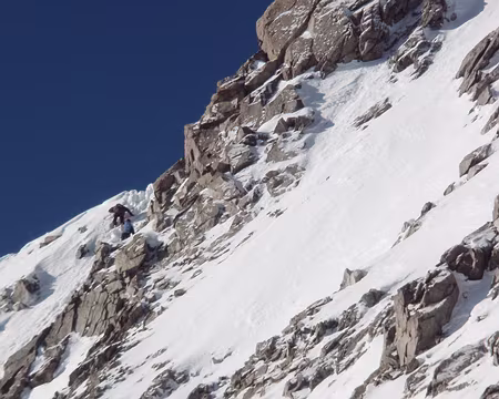 31 l'arrivée à la crete sommitale de la grande ruine
