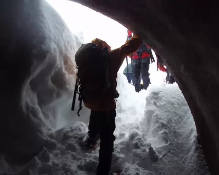 07 pour ressortir du cote du glacier d'aletsch