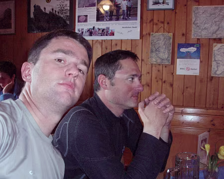 11 le photographe et co-chef de course, Maël, et Emmanuel