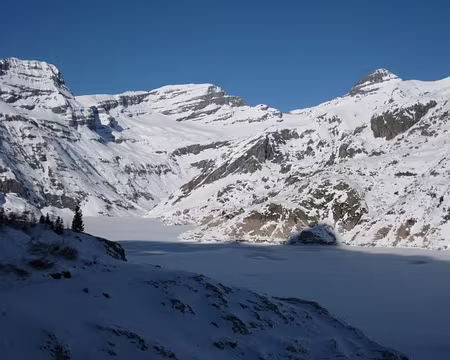 2009-01-09_06 Montee de Finhaut au Vieux Emosson. 9 janvier 2009