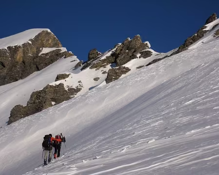 2009-01-10_02 Montee a l'Oeil de Boeuf. 10 janvier 2009