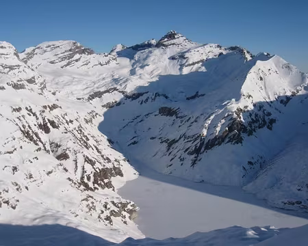 2009-01-10_07 Mont Ruan et Tour Saliere depuis l'Oeil de Boeuf. 10 janvier 2009