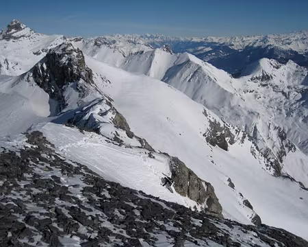 2009-01-10_13 Au sommet du Tenneverge. 10 janvier 2009