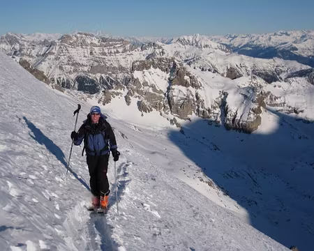 2009-01-11_15 Montee a la Haute Cime, 11 janvier 2009