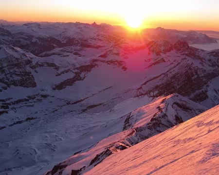 2009-01-11_19z2419 Coucher de soleil au sommet de la Haute Cime, 11 janvier 2009