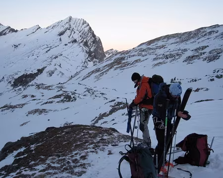 2009-01-12_01 Montee au col de la Tour Salliere, 12 janvier 2009