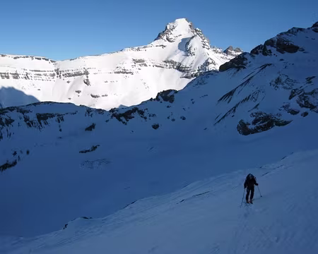2009-01-12_13 Montee au col de la Tour Salliere, 12 janvier 2009