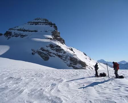 2009-01-12_17 Arrivee au col de la Tour Salliere, 12 janvier 2009