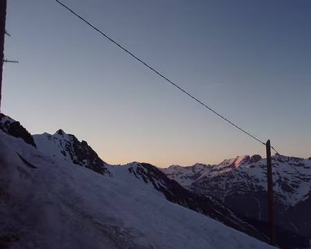 020 avant de se coucher, toujours pas de nuages...