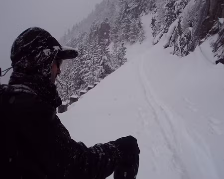 041 la progression scabreuse le long de la route